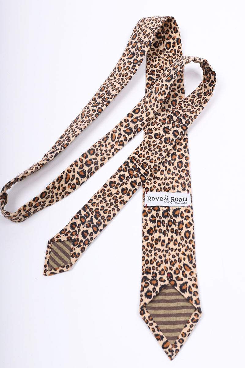 Riley Tie Cheetah | Matching Mask Option