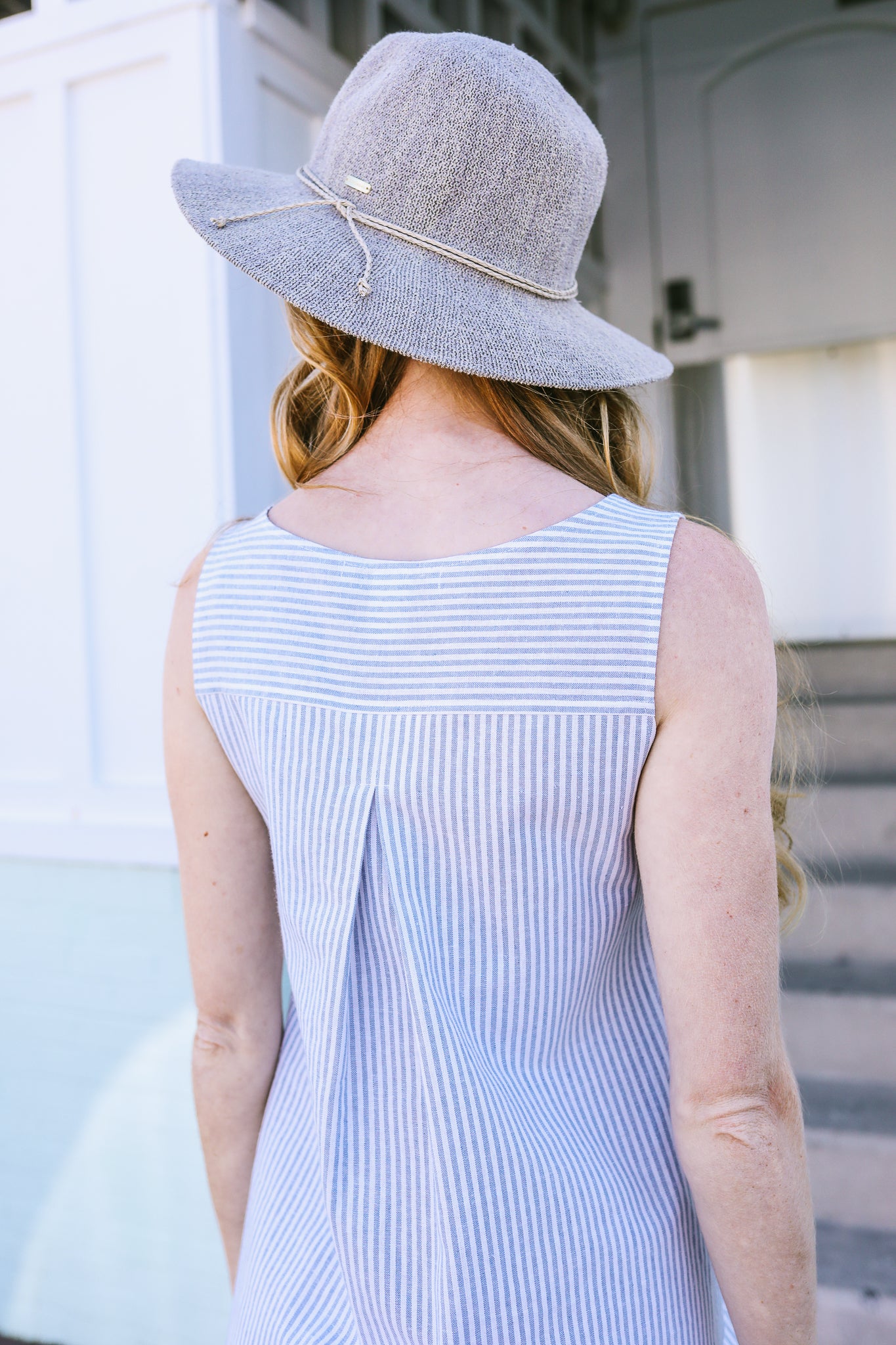 Latitude Dress | Oxford Stripe