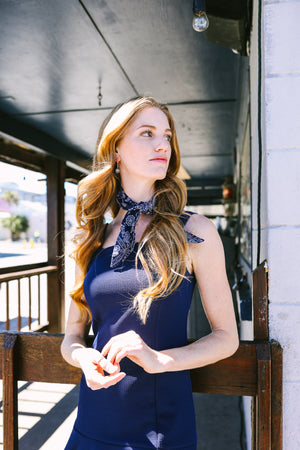 Flutterby Dress | Navy