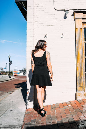 Flutterby Dress | Black