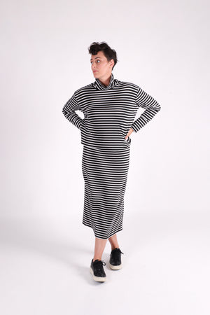 Beth Boxy Top | Bamboo Stripe