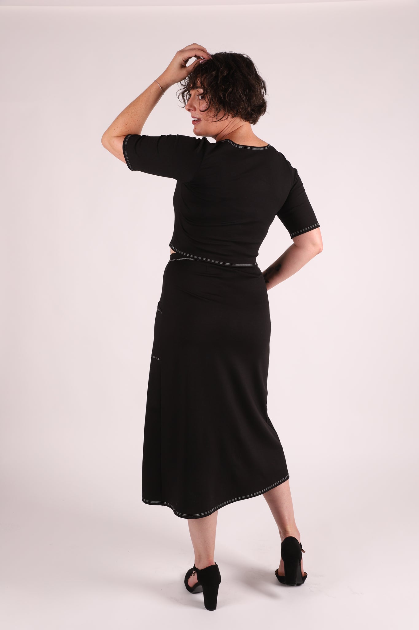 Celine Crop Top | Black