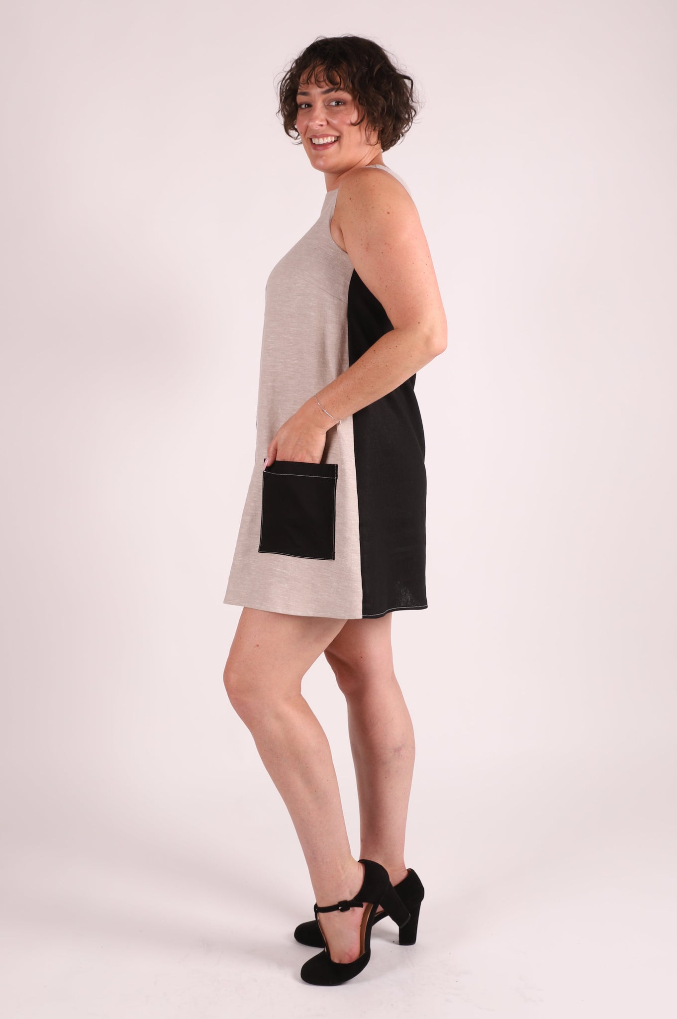 Meander Color-Block Dress | All Colors