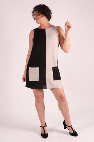 Meander Color-Block Dress | All Colors