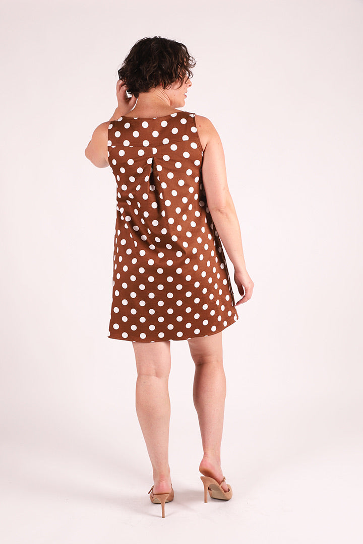 Meander Dress | Hot Dot