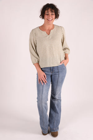 Amanda Shirt | Hayride Gingham