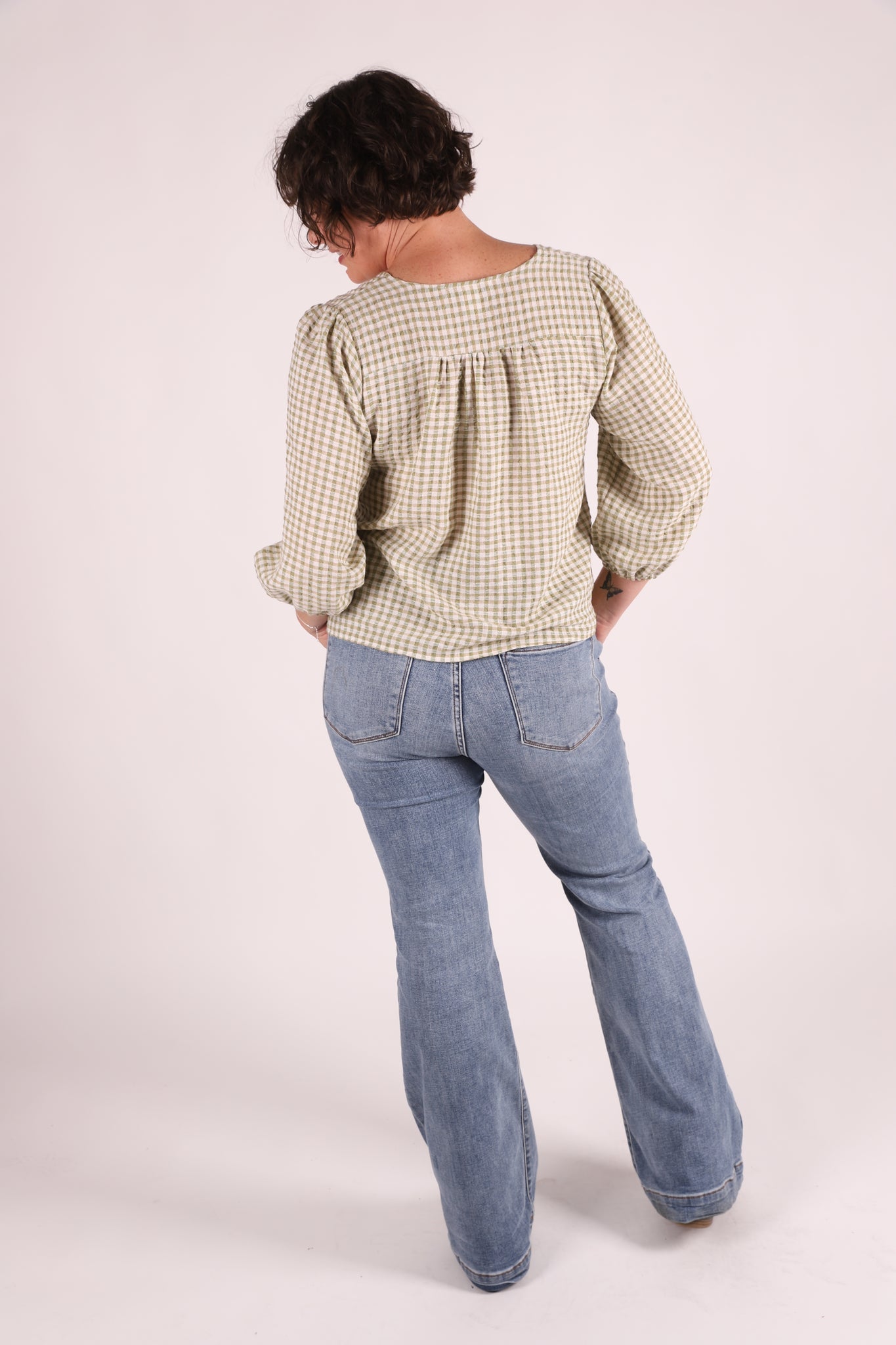 Amanda Shirt | Hayride Gingham