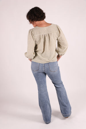 Amanda Shirt | Hayride Gingham