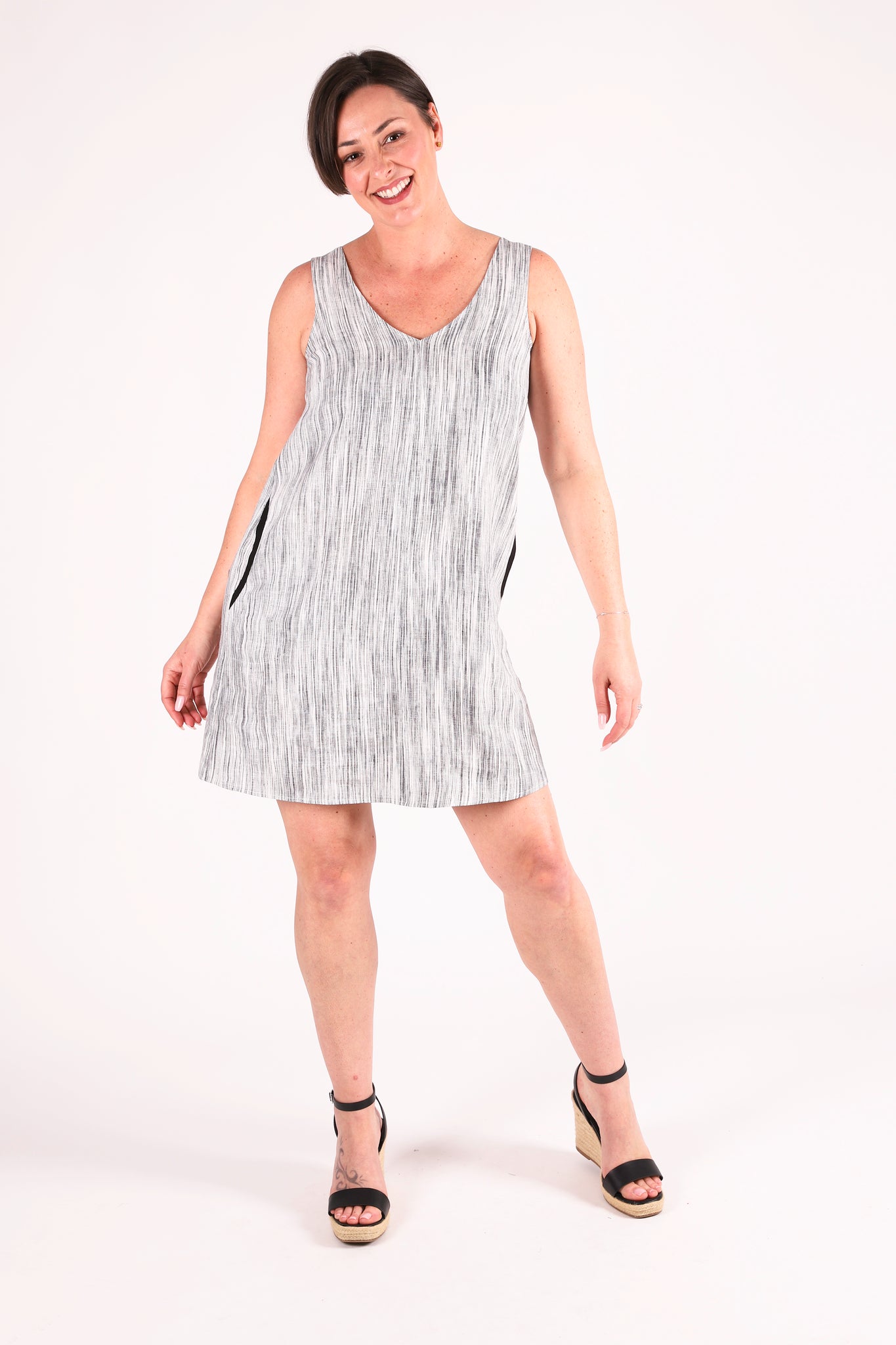 Latitude Linen Dress | Space Dye Linen Rove and Roam Latitude Linen Dress | Space Dye Linen Rove and Roam