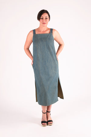 Madge Dress | Denim