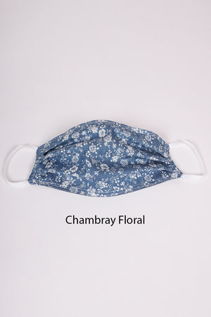 Pleated Face Mask | Buy 1 Donate 1 | Blue Hues