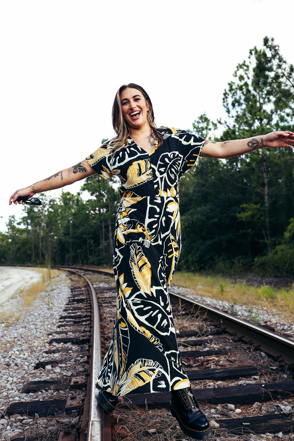 Take it to the Maxi Dress | Palmy Print