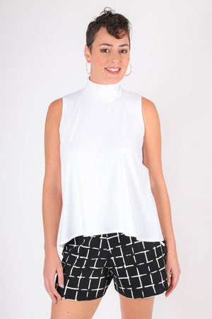 Swing Mock Top | Ivory