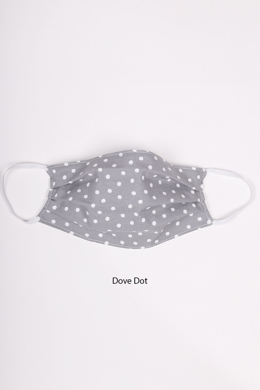 Organic Cotton Pleated Face-Mask | Buy 1 Donate 1
