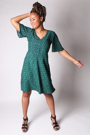 Jenna Dress | Spring Greens