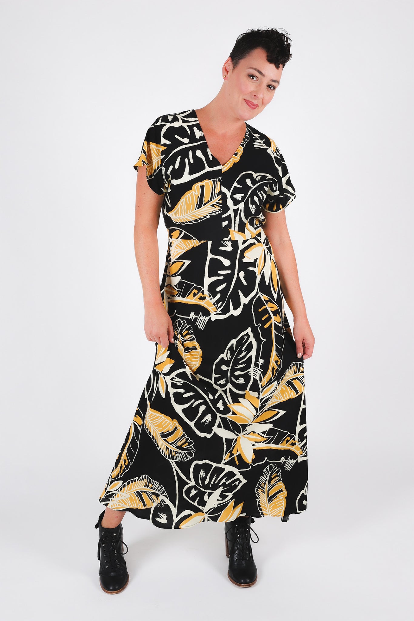 Take it to the Maxi Dress | Palmy Print