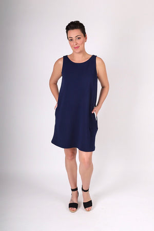 Chelsea Swing Dress | Navy