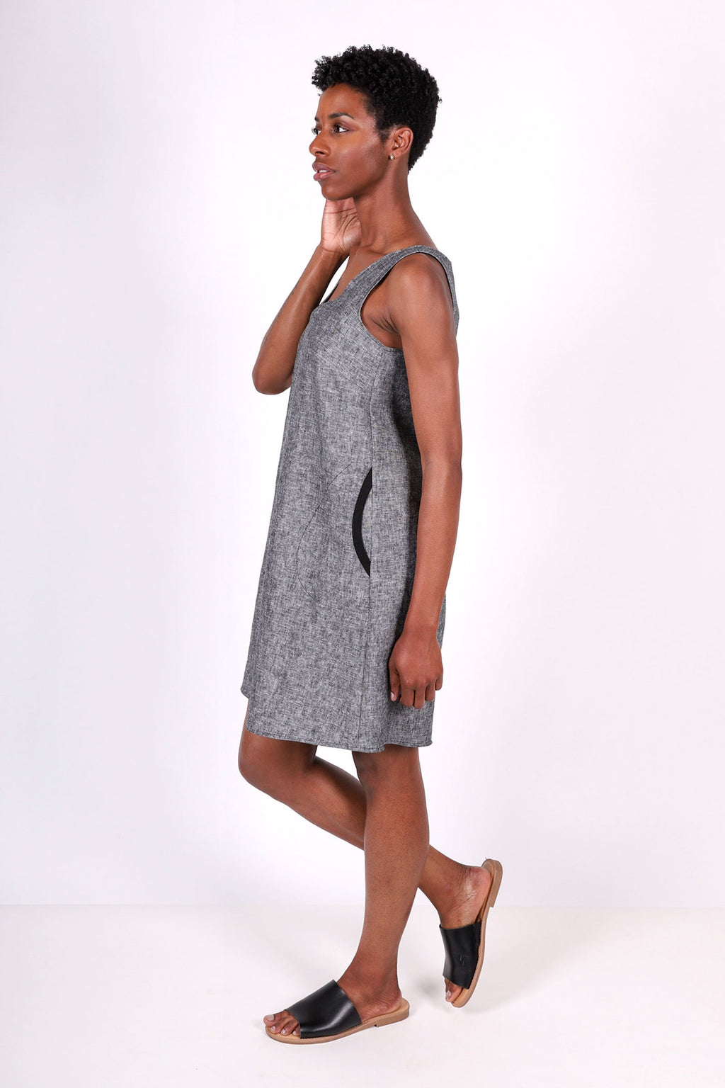 Latitude Dress | Charcoal