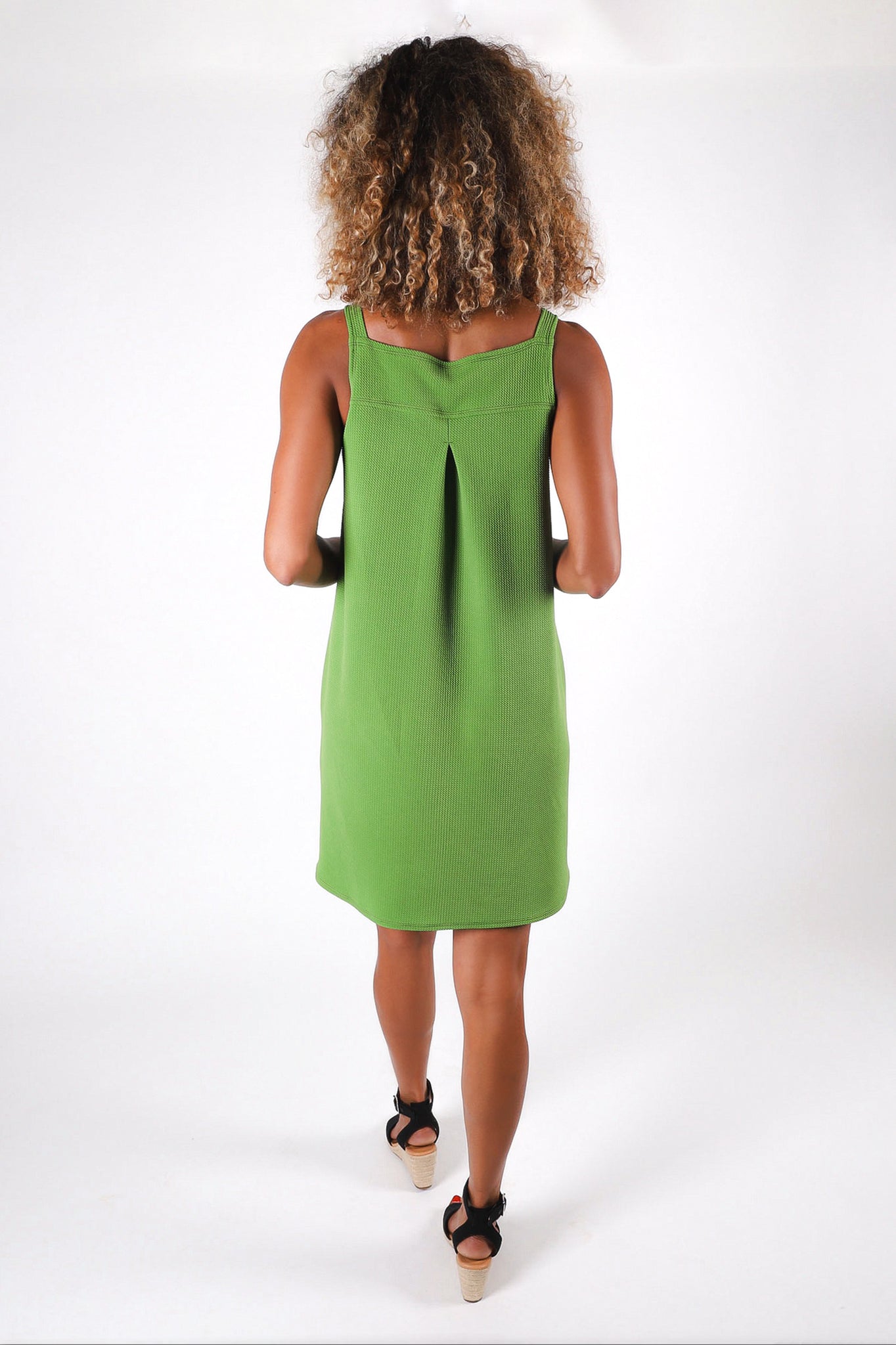 Sadie Square Neck Dress | Leaf