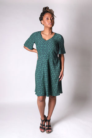 Jenna Dress | Spring Greens