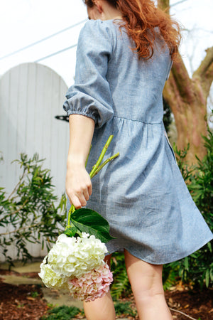 Happiness Dress | Chambray