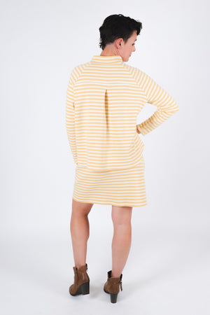 Chalet Sweatshirt | Ochre Stripe