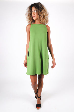 Sadie Square Neck Dress | Leaf