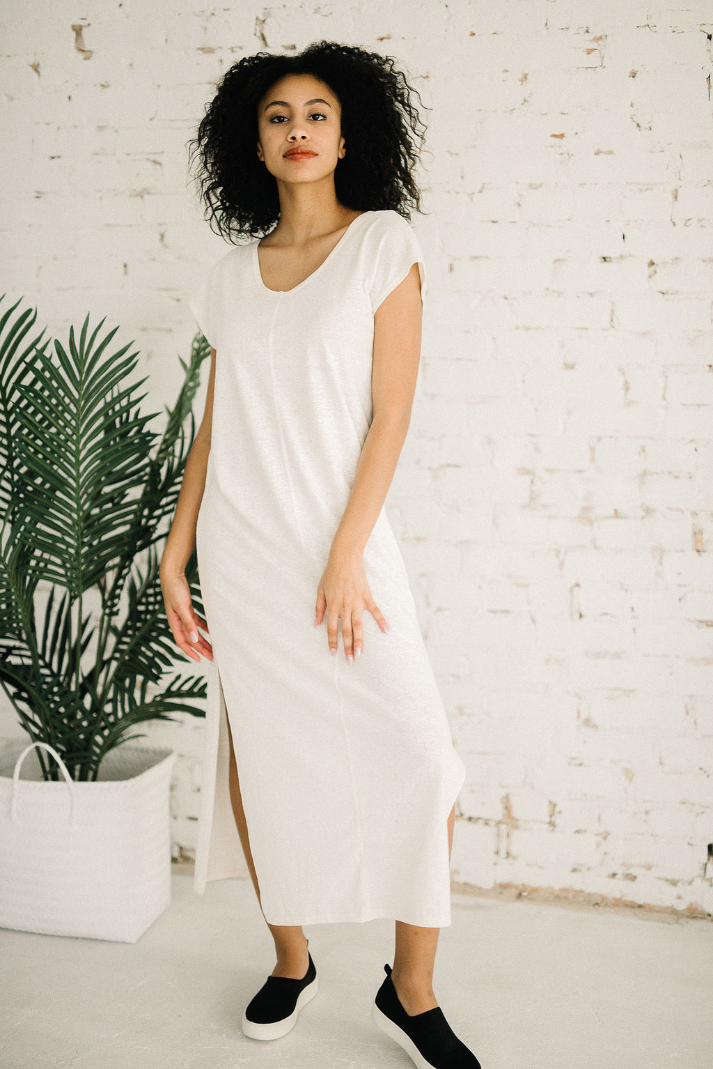 Della Reversible Dress | Ivory