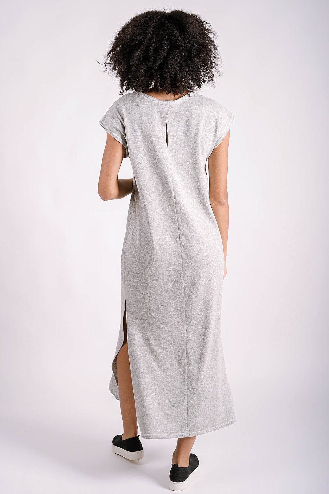Della Reversible Dress | Heather Grey