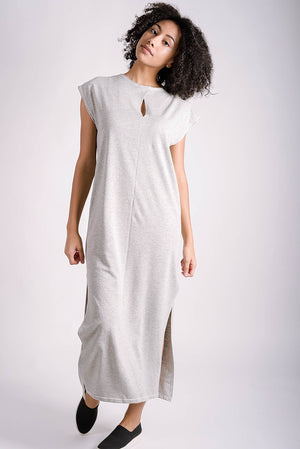 Della Reversible Dress | Heather Grey