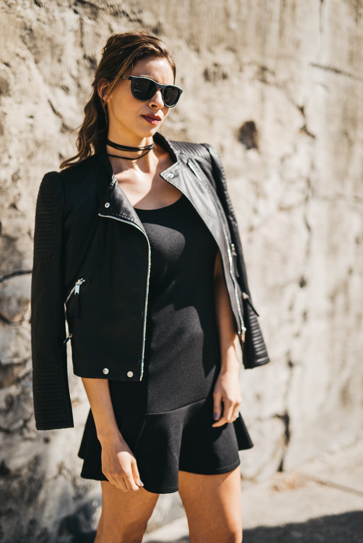 Flutter-by Dress | Black