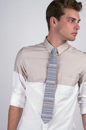 Hudson Stripe Riley Tie