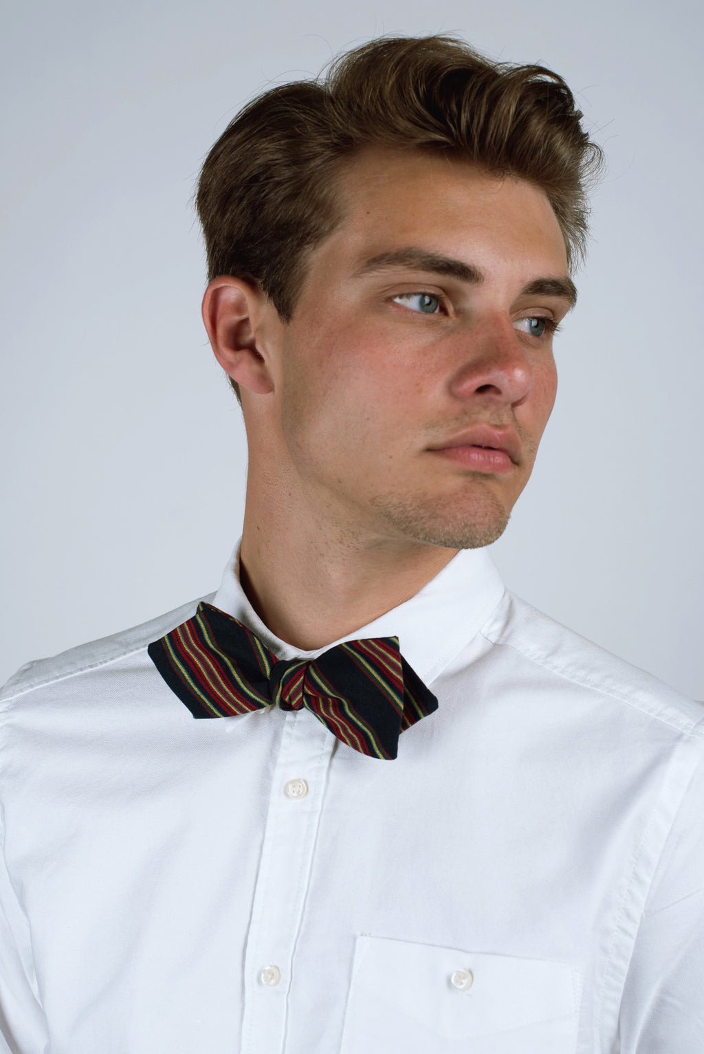 Edmond Multi Stripe Murphy Bowtie