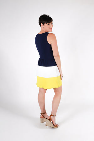 Natalie Color-Block | Navy