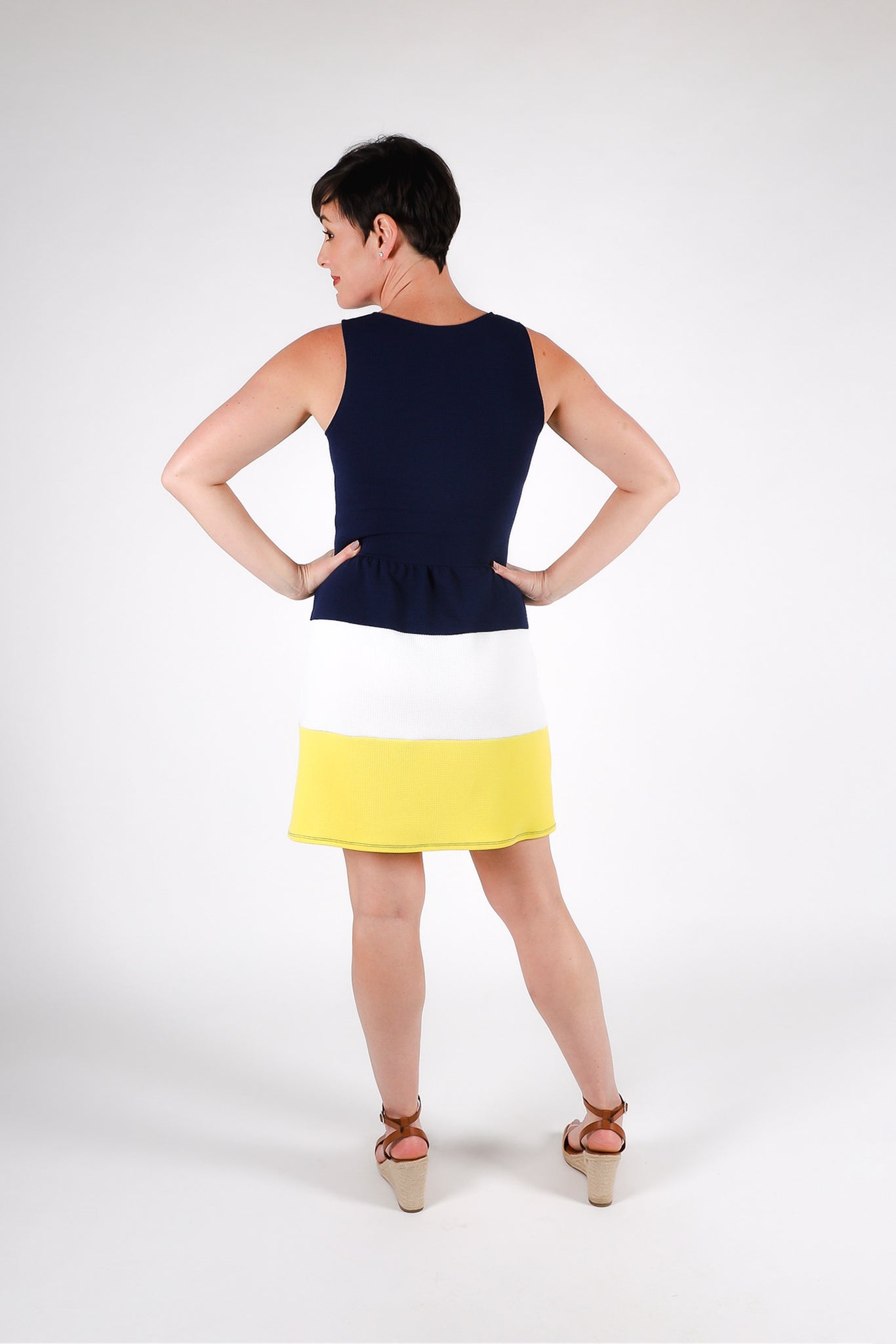 Natalie Color-Block | Navy